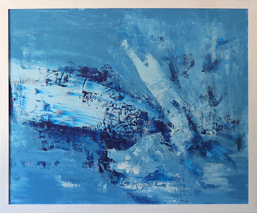   Abstract blue Art 65Х80 №9