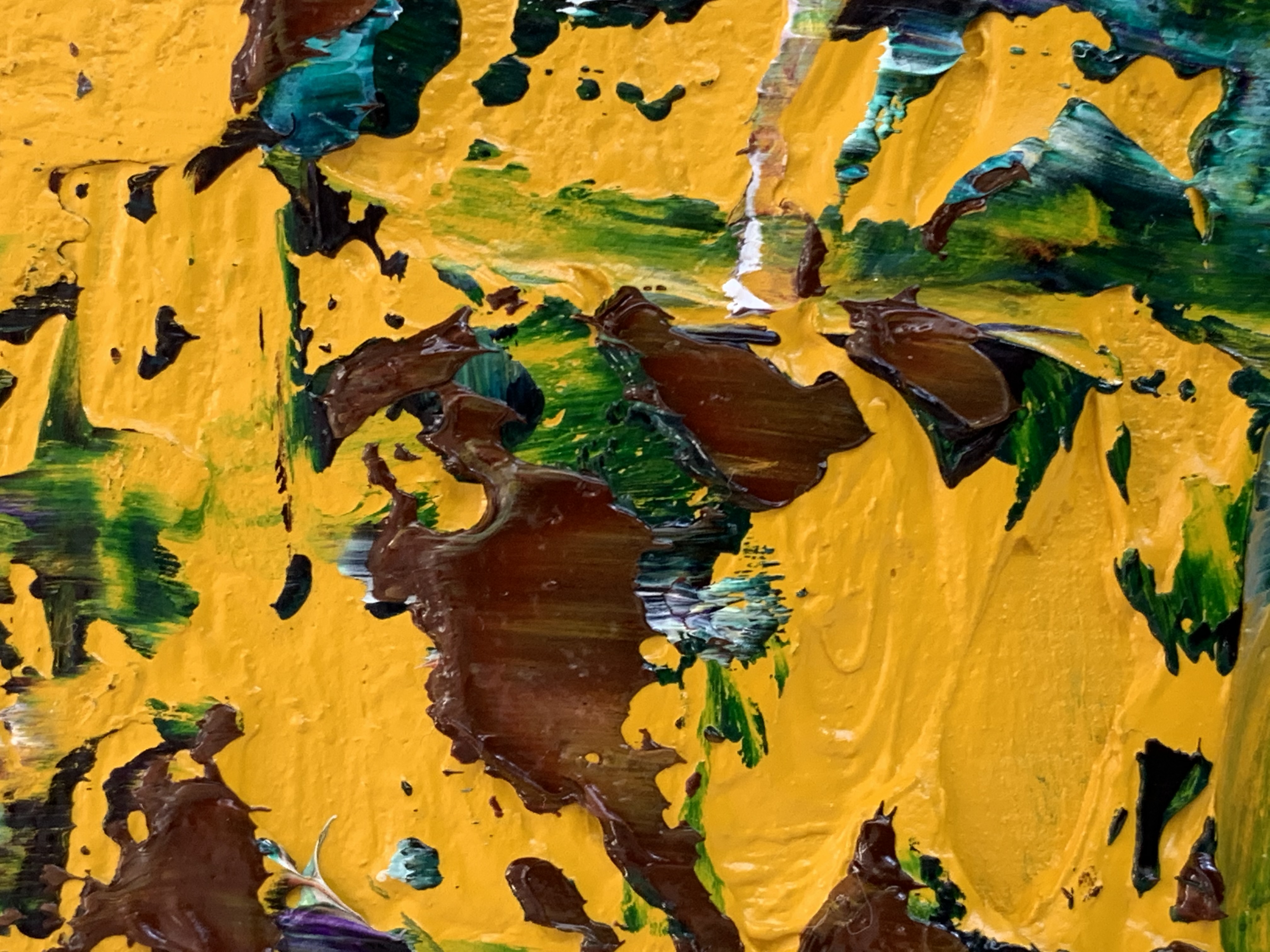 Spring Symphony 2021-8 Oil, canvas, 50X70cm.
