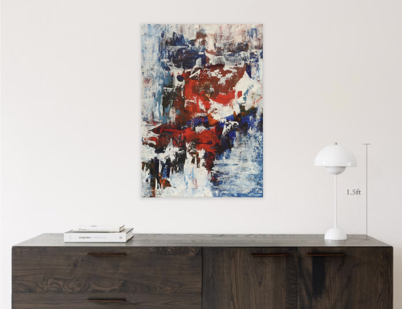 Картины абстракция для интерьера купить в РБ 2019-III-47. Частная коллекция (Финляндия)