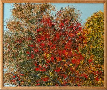 SOLD. Autumn 35*45 oil. Sold. Private Collection (Germany)