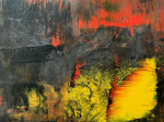 Black red yellow oil painting 2021-24